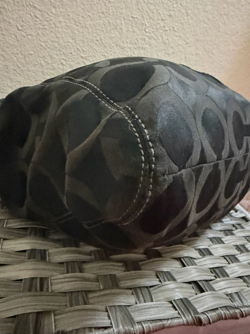 Coach Madison Black Shoulder Bag with Crossbody Strap - Style 14580 - Picture 10 of 16